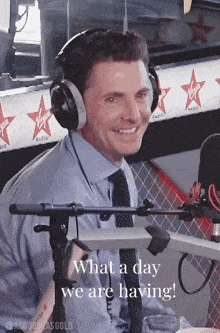 Matthew Goode What A Day We Are Having GIF - Matthew Goode What A Day We Are Having What A Day GIFs