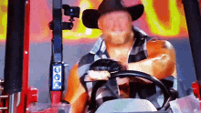 Brock Lesnar Brock Lesnar Cowboy GIF - Brock Lesnar Brock Lesnar Cowboy Brock Lesnar Tractor GIFs