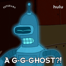 a g g ghost bender john dimaggio futurama there%27s a ghost
