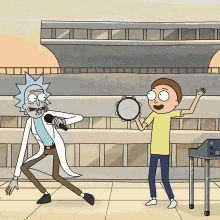 rick and morty schwifty dance dancing party