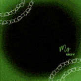 a green background with a circle of fire and the words my boy on the bottom