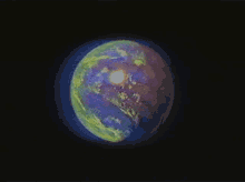 world earth rotating
