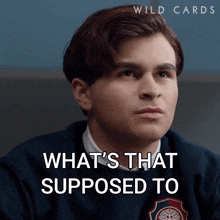 What'S That Supposed To Mean Jj GIF - What'S That Supposed To Mean Jj Wild Cards GIFs
