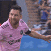 Running With Open Arms Lionel Messi GIF - Running With Open Arms Lionel Messi Inter Miami Cf GIFs