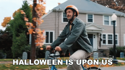 Halloween Is Upon Us Hubie Dubois GIF - Halloween Is Upon Us Hubie Dubois Adam Sandler GIFs