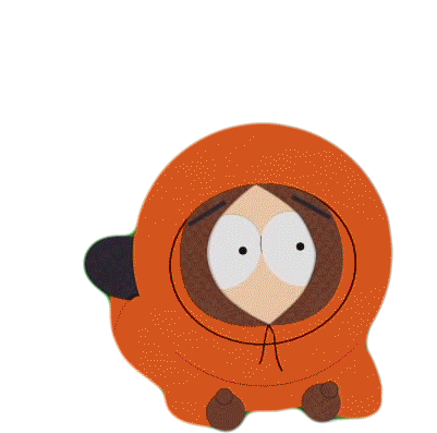 Yehey Kenny Mccormick Sticker - Yehey Kenny Mccormick South Park Stickers