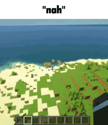 Nah Minecraft GIF - Nah Minecraft Rocket Launcher GIFs