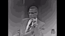Malcolm X Talking GIF - Malcolm X Talking Vintage GIFs