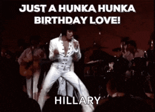 Just A Hunka Hunka Birthday Love GIF - Just A Hunka Hunka Birthday Love Elvis Presley GIFs
