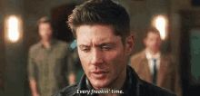 Dean Winchester Every Freaking Time GIF - Dean Winchester Every Freaking Time Jensen Ackles GIFs