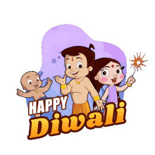 happy diwali raju chutki chhota bheem deepavali ki shubhkamnaye
