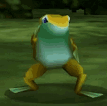 frog dancing