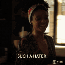 such a hater hater omg smile jerrika little