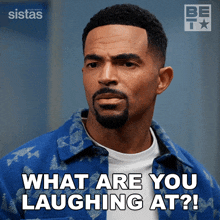 What Are You Laughing At Calvin Rodney GIF - What Are You Laughing At Calvin Rodney Anthony Dalton GIFs