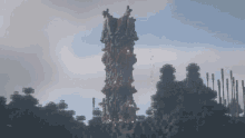 Watch Tower Minecraft GIF - Watch Tower Minecraft Shaders GIFs