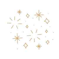a hand drawn illustration of a bunch of stars on a white background