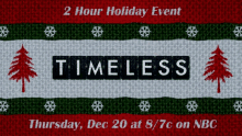 Timeless Timeless Movie GIF - Timeless Timeless Movie Savetimeless GIFs