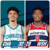 Charlotte Hornets (32) Vs. Washington Wizards (29) First-second Period Break GIF - Nba Basketball Nba 2021 GIFs