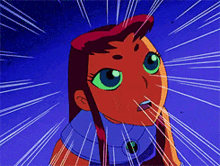 Teen Titans Starfire GIF - Teen Titans Starfire Screaming GIFs