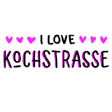 kstr kochstrasse love heart