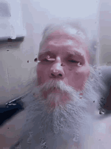 Bearded Man Selfie GIF - Bearded Man Selfie Raining GIFs