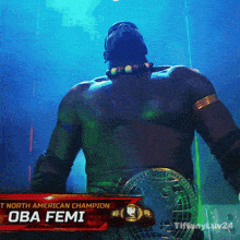 Oba Femi North American Champion GIF - Oba Femi North American Champion Stand And Deliver GIFs