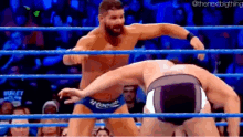 Bobby Roode Glorious Ddt GIF - Bobby Roode Glorious Ddt Rusev GIFs