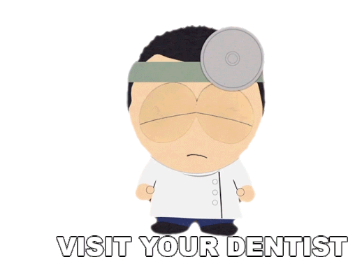 Visit Your Dentist South Park Sticker - Visit Your Dentist South Park S15e3 Stickers