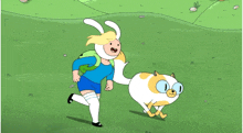 Adventure Time Fionna And Cake GIF - Adventure Time Fionna And Cake Running GIFs