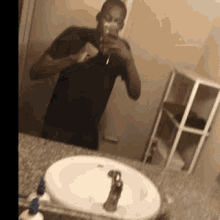 Mirror Selfie Bathroom GIF