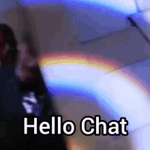 Twoface Hello Chat GIF