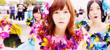 Haruka Shimazaki GIF - Haruka Shimazaki Akb48 Flower GIFs