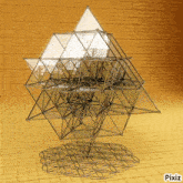 a 3d rendering of a pyramid with pixiz written on the bottom right