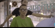 Hairstyle New Haircut GIF - Hairstyle New Haircut Thumbs Up GIFs