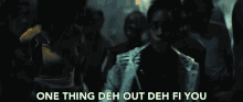 One Thing Deh Out Deh Fi You Koffee GIF - One Thing Deh Out Deh Fi You Koffee Money Rain GIFs