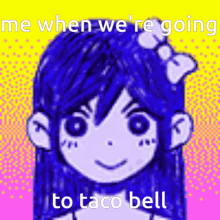 Me When Were Going To Taco Bell Omori GIF - Me When Were Going To Taco Bell Omori Aubrey GIFs