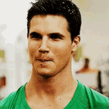 Robbie Amell, Mcm. GIF - Robbie Amell Lick Lips Tongue GIFs