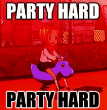 Party Hard Anime GIF - Party Hard Anime Play GIFs