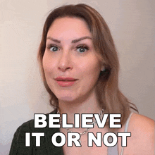 Believe It Or Not Tracy Kiss GIF - Believe It Or Not Tracy Kiss As Unlikely As It May Seem GIFs