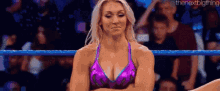 charlotte flair not impressed arms crossed wwe smackdown