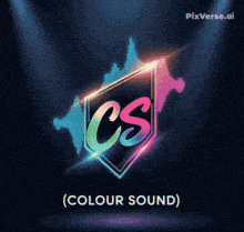 a picture of a cs logo with a bow