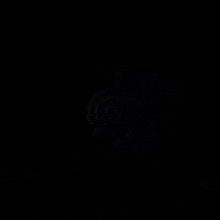a glowing square with a gear in the middle of it
