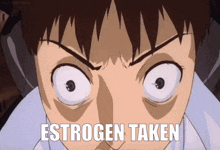 Shinji Estrogen GIF - Shinji Estrogen Yell GIFs