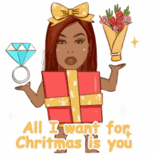 All I Want For Christmas Is You Lignon GIF - All I Want For Christmas Is You Lignon Love GIFs