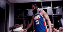 Brooklyn Nets James Harden GIF - Brooklyn Nets James Harden Patty Mills GIFs