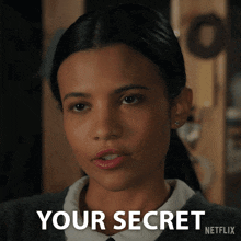 Your Secret Is Out Jackie Howard GIF - Your Secret Is Out Jackie Howard My Life With The Walter Boys GIFs