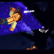 Wither Storm Minecraft GIF - Wither Storm Minecraft Fall GIFs