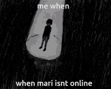 omori when mari isnt online mari