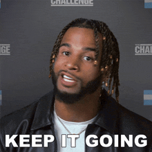 Keep It Going Nelson Thomas GIF - Keep It Going Nelson Thomas The Challenge World Championship GIFs