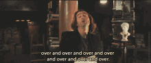 Good Omens Crowley GIF - Good Omens Crowley Over And Over GIFs